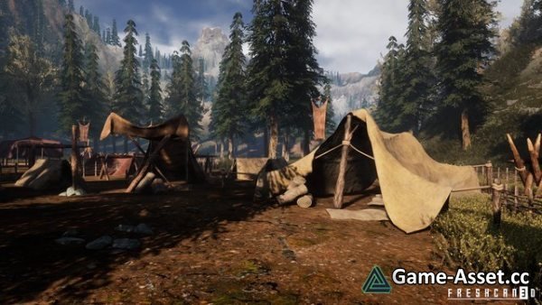 Medieval Tents & Camping Props Pack