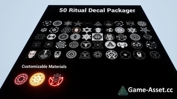 50 Ritual Decal Package / AI SOURCES