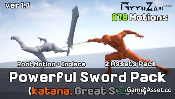2 Assets Powerful Sword Pack