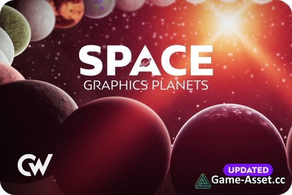 Space Graphics Planets