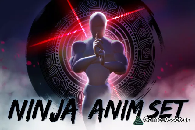 Bare Ninja Anim Set