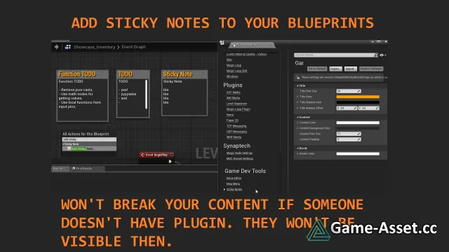 Blueprint Sticky Notes