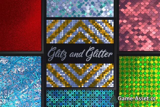 Glitz And Glitter PBR Material