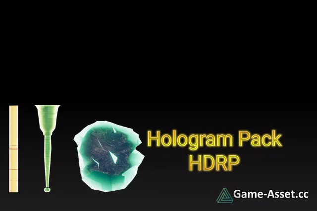Hologram Pack For HDRP Shader Graph