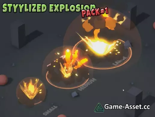 Stylized Explosion Pack 1