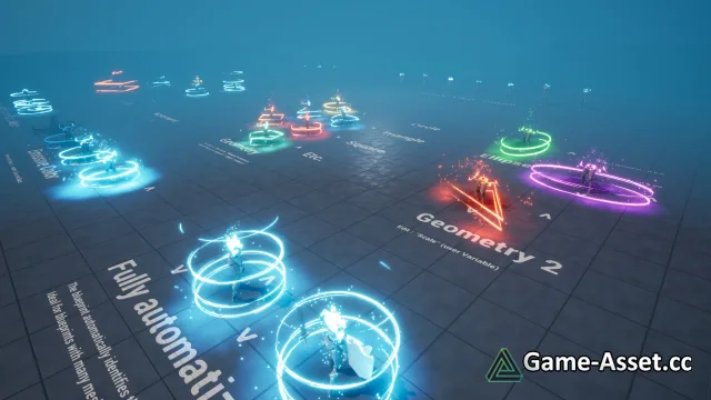 Teleportation system (VFX + Blueprints)