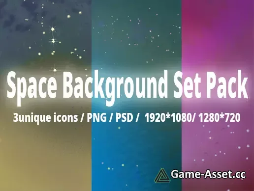 Space Background Set Pack