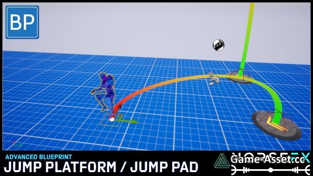 Advanced Blueprint - Jump Platform / Jump Pad