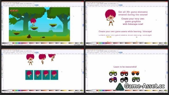 Create Your Own 2D Game Assets With Inkscape For Free!