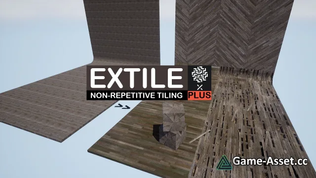 EXTILE PLUS Non-repetitive tiling master materials and functions