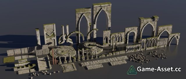 3D-Models: Medieval Fantasy Kitbash