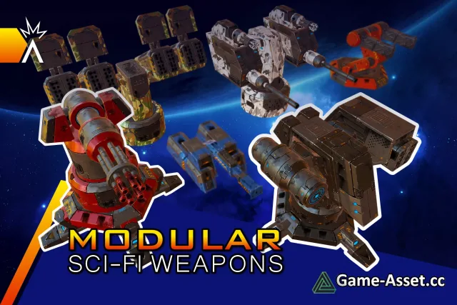 Modular Sci-Fi Weapons