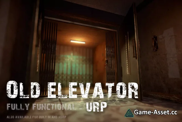 Old Elevator - Fully functional - Built-in RP