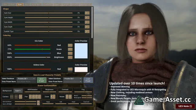 Universal Character Customization System