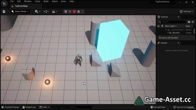 Build a game in UE5 with blueprints