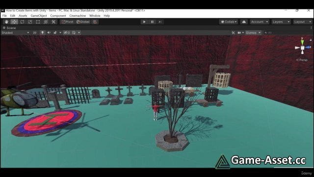 Create 3D Game Assets with Cubes and Sphere in Unity
