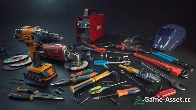 Garage Tools Props