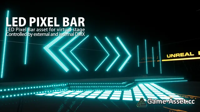 LED Pixel Bar and Animation Preset