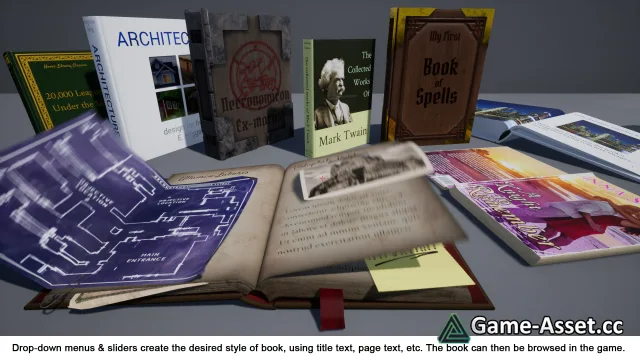 Ultra-Custom Animated Books with Localized Text and Journal/Scrapbook System