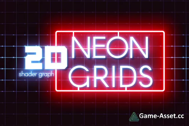 2D Neon Grids