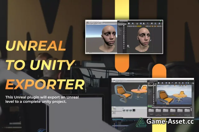 Exporter for Unreal to Unity 2022