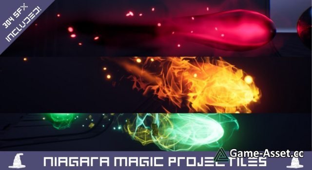 Niagara Magic Projectiles